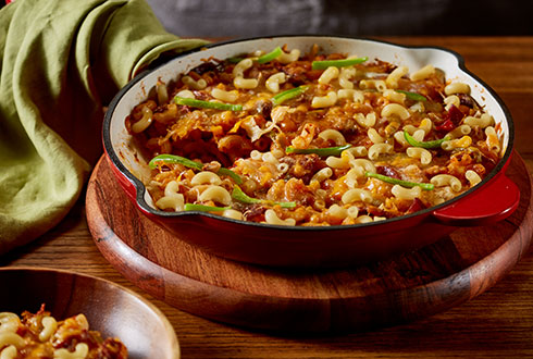 Large Elbow Pizza Casserole
